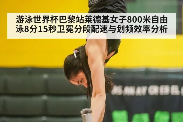 游泳世界杯巴黎站莱德基女子800米自由泳8分15秒卫冕分段配速与划频效率分析